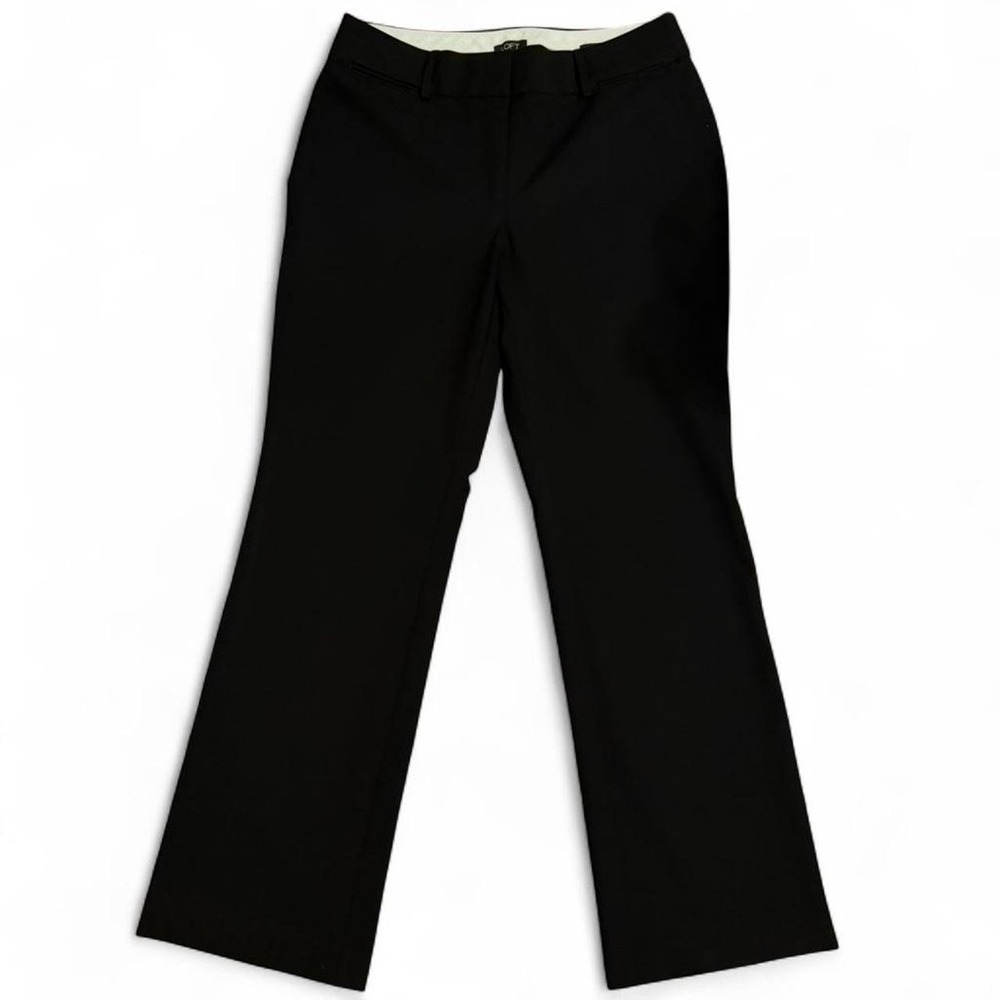 LOFT Julie Trouser black dress pants size 6
